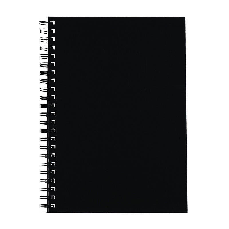 Spirax 512 Hd Cover A4 Blk Pk5 Black