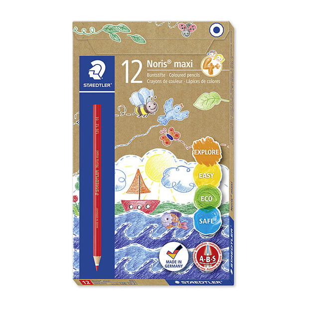 Staedtler NC Maxi Col Pk12 Red