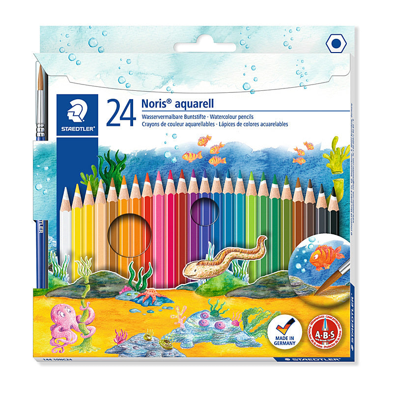 Staedtler Aquar Col Penc Bx24 Assorted