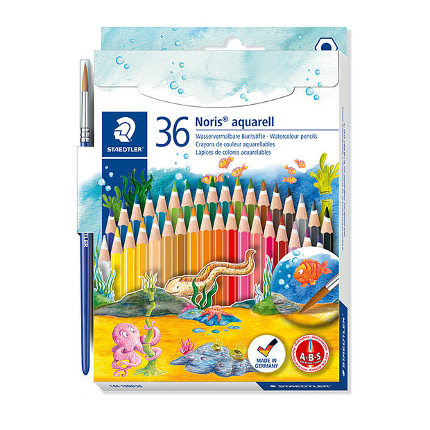 Staed Nori Aqua WC Pencil Bx36 Assorted