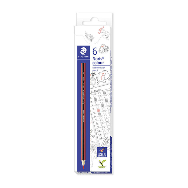 Staed Noris Hex Col Pencil Bx6 Assorted