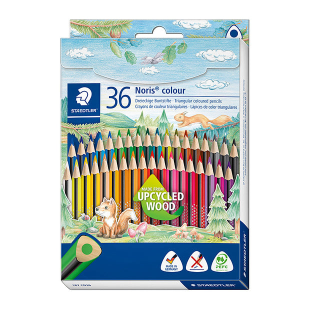 Staed Nor Col Tria Pencil Bx36 Assorted
