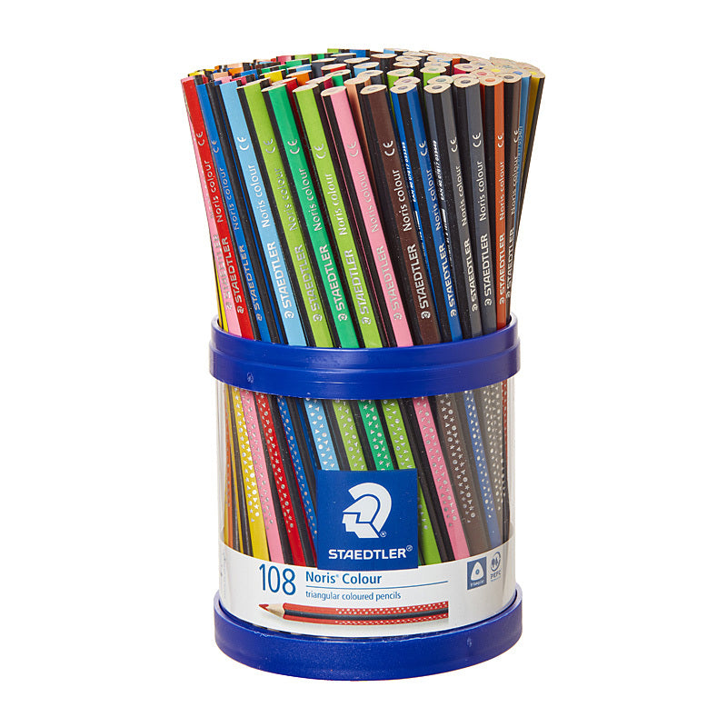 Staed Noris TriCol Penc Cup108 Assorted