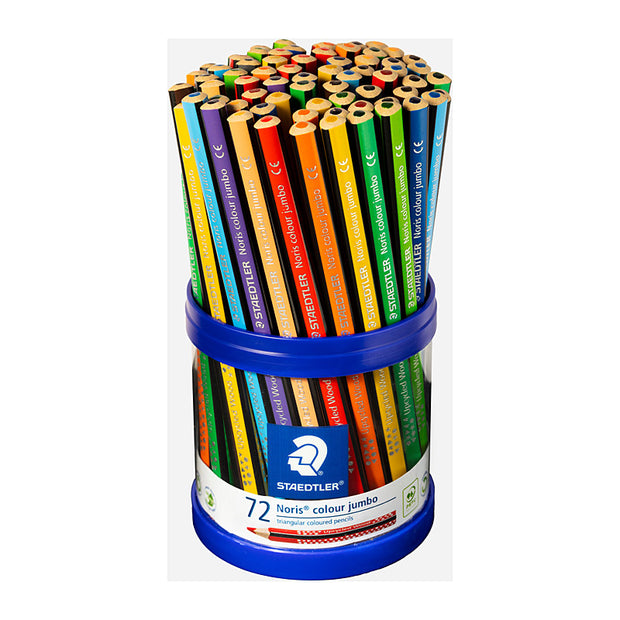 Staed Noris JumbCol Penc Cup72 Assorted