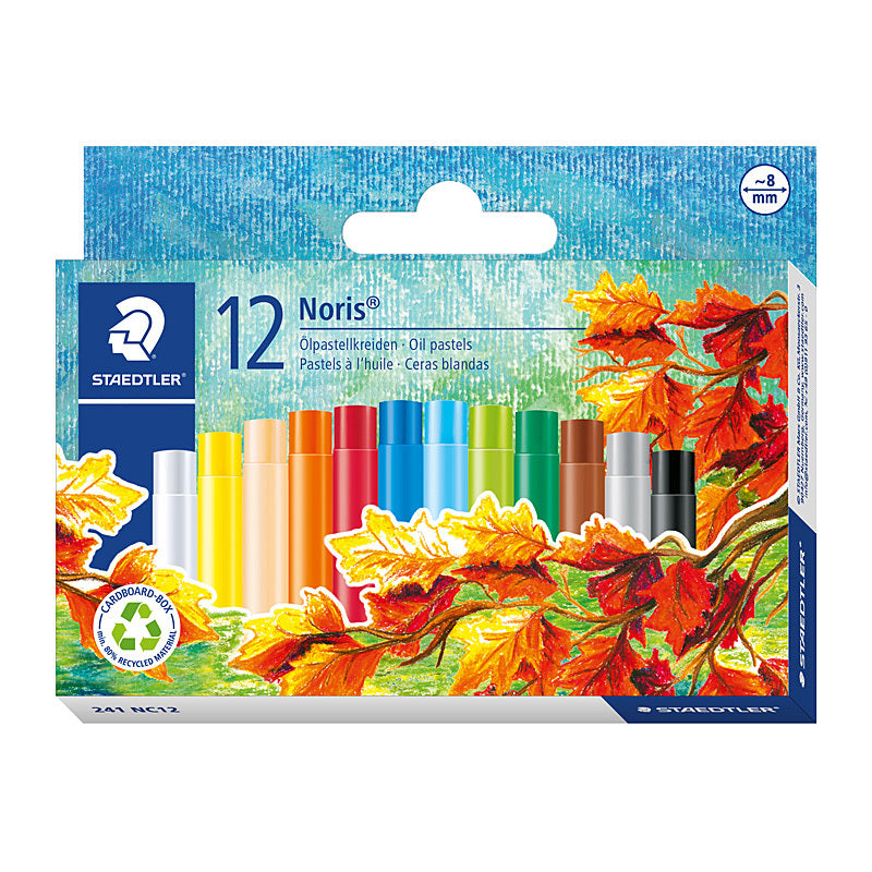 Staed Noris Oil Pastel Bx12 Assorted