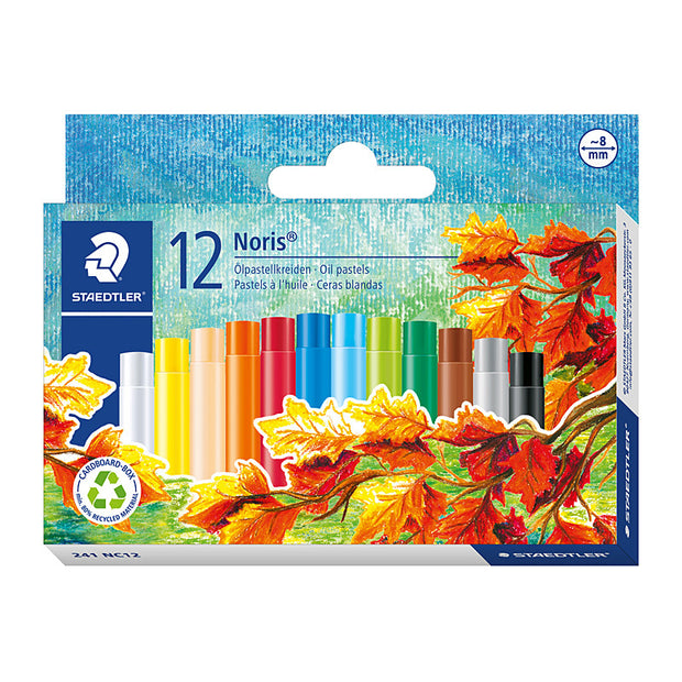 Staed Noris Oil Pastel Bx12 Assorted
