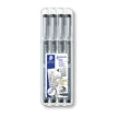 Staed Fineliner 0.5mm Blk Wlt4 Black