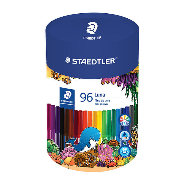 Staed Luna Felt Tip Ast Tub96 Assorted