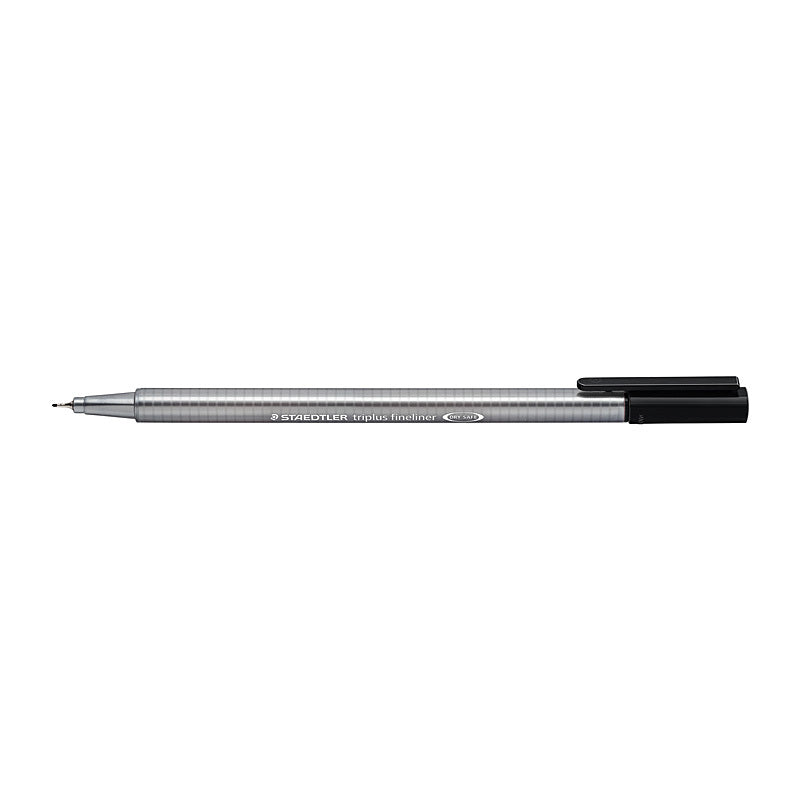 Staed Tri 334 0.3mm Blk Bx10 Assorted