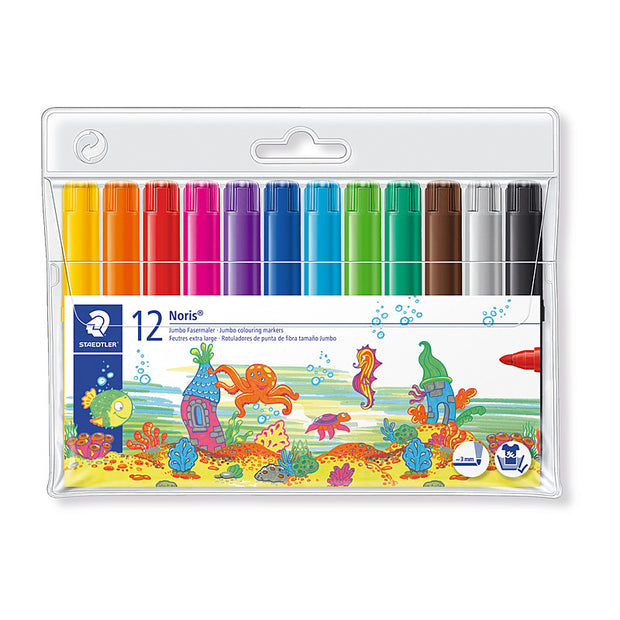Staed NorJumbo Fibre Ast Wlt12 Assorted