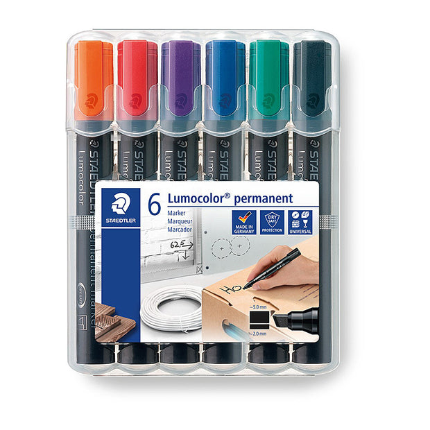 Staed Perm Mrk Chisel Ast Wlt6 Assorted