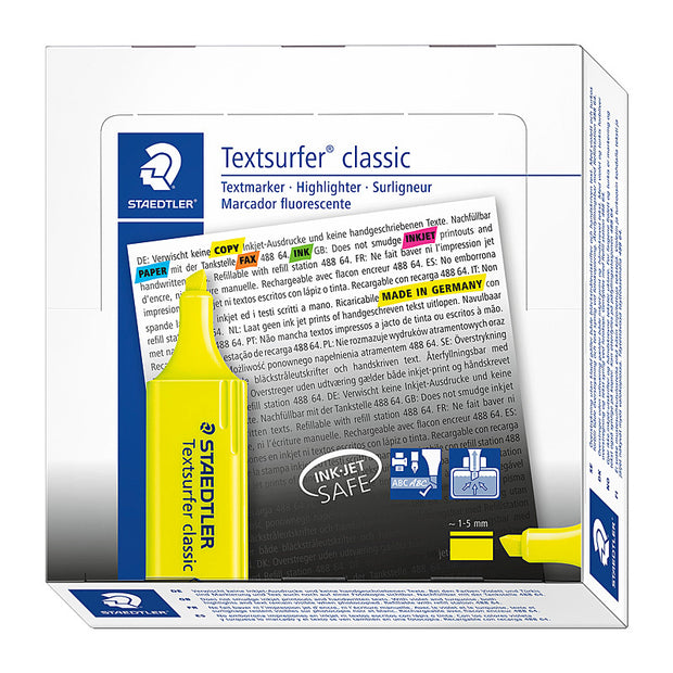 Staed Hltr Textsurf Yllw Wlt10 Yellow