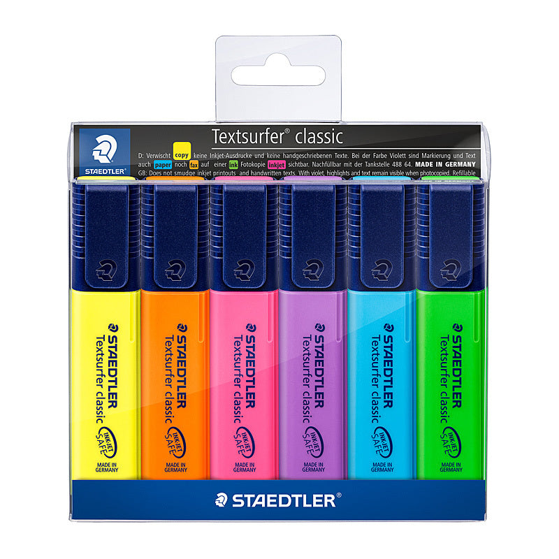 Staed Hltr Textsurf Ast Wlt6 Assorted