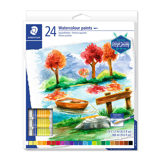 Staed W/colour Paint Asst Bx24 Assorted