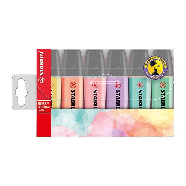 Stabilo Boss Pastel Ast2 Wal6 Assorted