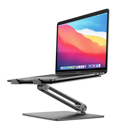 Elite Adjustable Laptop Riser - Space Grey