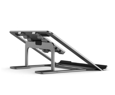 Metro Adjustable & Portable Folding Notebook Stand - Space Grey