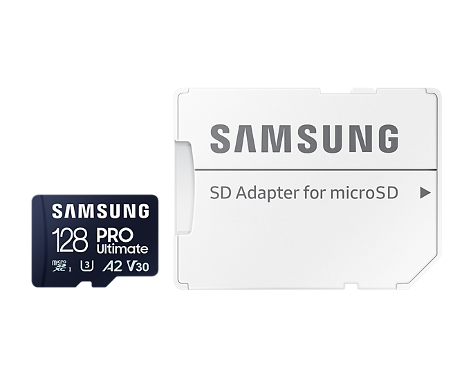 128GB PRO Ultimate Micro SD Memory Card /w Adapter, UHS-1 SDR104, Class 10, Grade 3 (U3), Read/Write Up to 200MB/s/130MB/s, 10 Years Limited Warranty