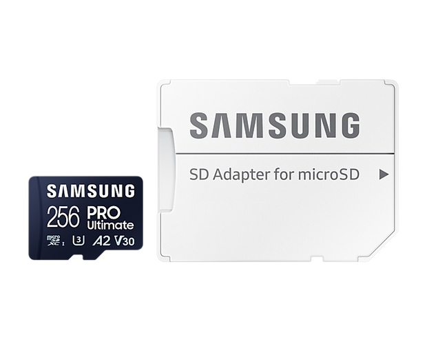 256GB PRO Ultimate Micro SD Memory Card /w Adapter, UHS-1 SDR104, Class 10, Grade 3 (U3), Read/Write Up to 200MB/s/130MB/s, 10 Years Limited Warranty