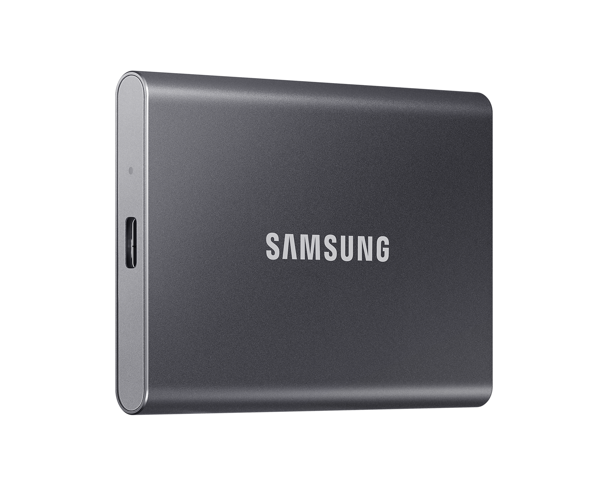 Portable SSD T7, 4TB, Titan Gray, USB3.2, Type-C, R/W(Max) 1,050MB/s, Aluminium Case, 3 Years Warranty