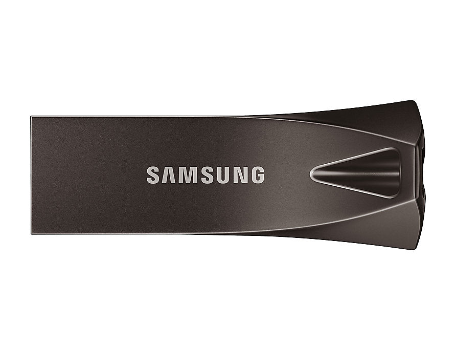 Bar Plus USB Drive, Titan Gray, Metallic Chassis, 64GB, USB3.1, Up to 200MB/s, 5 Years Warranty