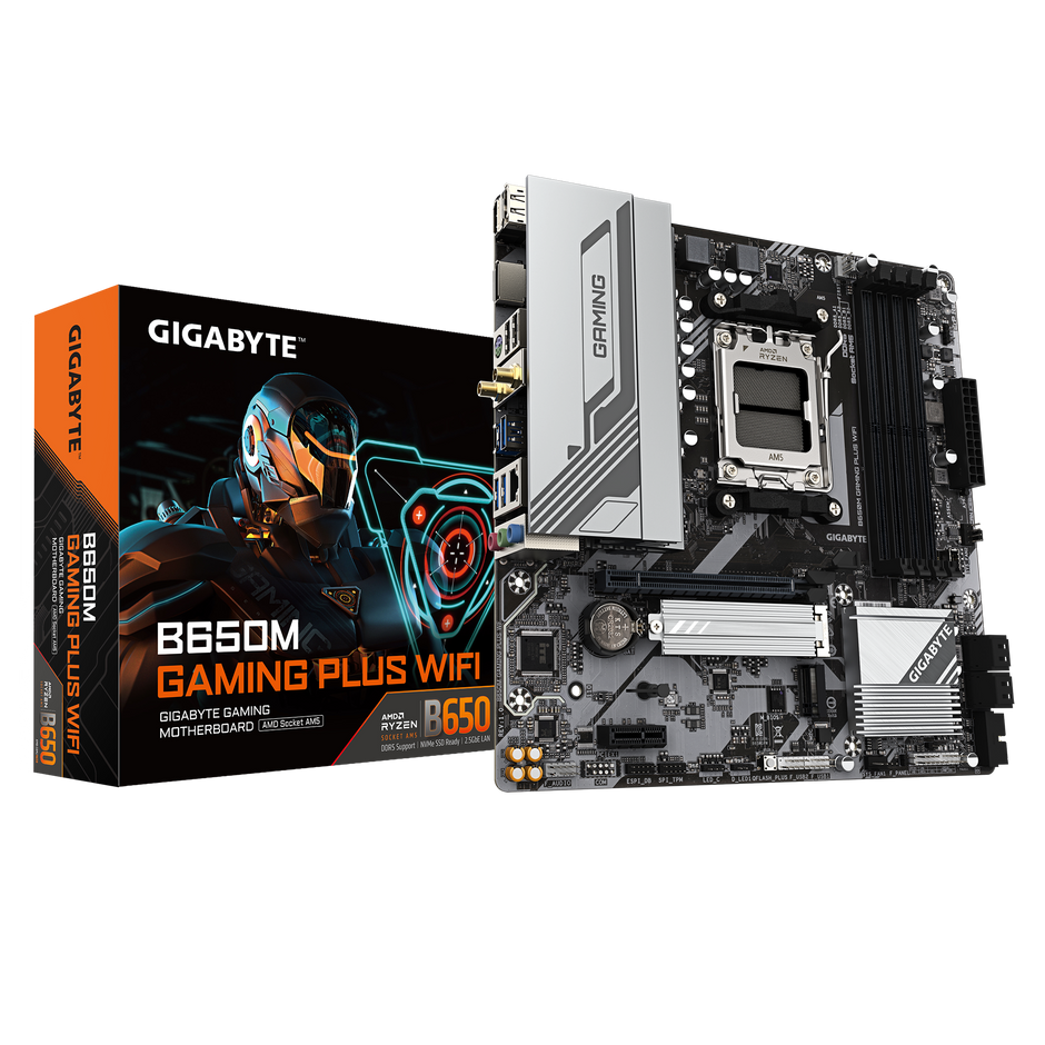 Model Name: B650M GAMING PLUS WF AMD AM5 B650/rev.1.0 Micro ATX/RTL8852CE