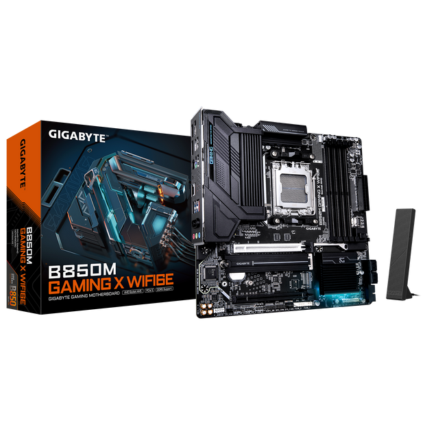 B850M GAMING X WIFI6E Motherboard; X3D Turbo Mode; DDR5; D5 Bionic Corsa; AMD Ryzen B850