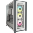 iCUE 5000X RGB Tempered Glass Mid-Tower Smart Case, White