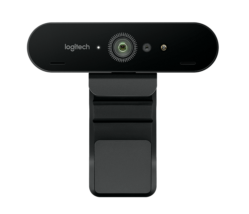 Brio 4K Ultra HD webcam with RightLightT 3 with HDR (Brown Box Packaging)