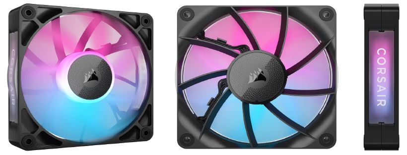 CORSAIR RX RGB Series, iCUE LINK RX140 RGB, 140mm RGB Fan, Single Fan
