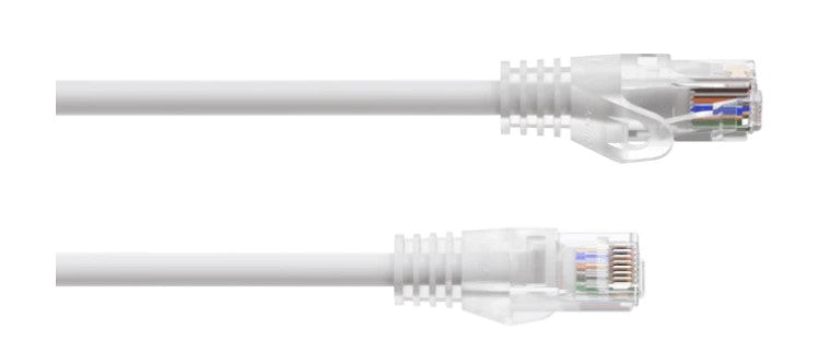 10m White CAT6 network Cable - Eco Friendly packaging