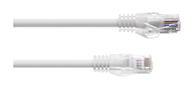 10m White CAT6 network Cable - Eco Friendly packaging