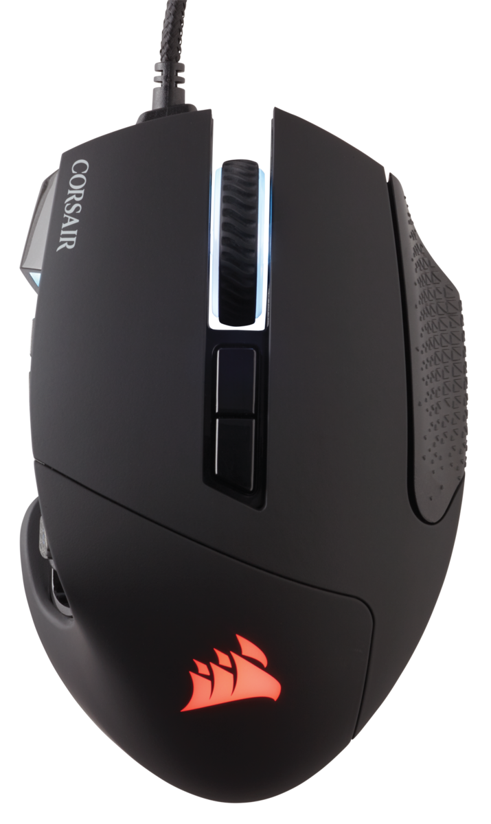 SCIMITAR RGB ELITE Optical MOBA/MMO Gaming Mouse - Black