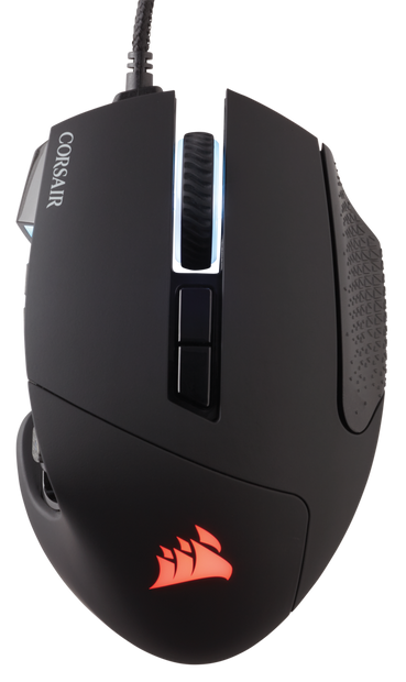 SCIMITAR RGB ELITE Optical MOBA/MMO Gaming Mouse - Black
