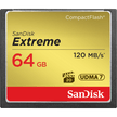 SanDisk Extreme CF, CFXSB 64GB, VPG20, UDMA 7, 120MB/s R, 85MB/s W, 4x6, Lifetime Limited
