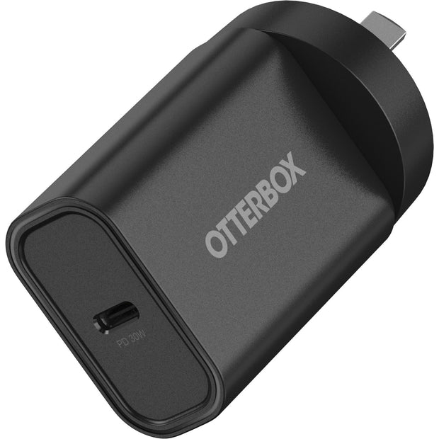 OtterBox Standard Type I Wall Charger 30W - 1X USB-C 30W USB-PD Black