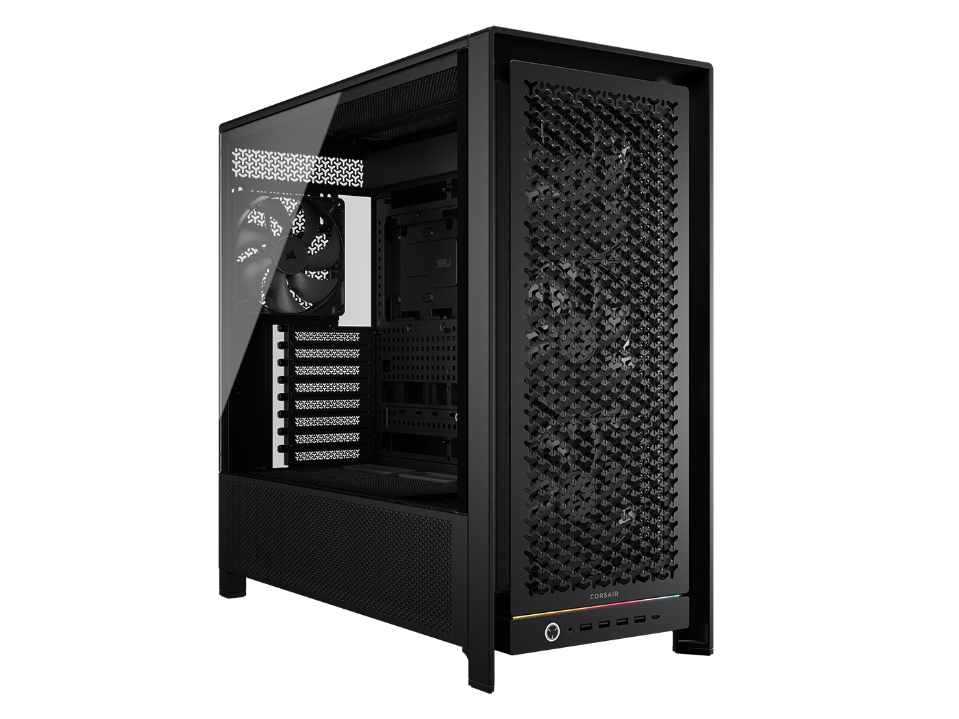 CORSAIR FRAME 5000D RS Modular Mid-Tower PC Case, Black