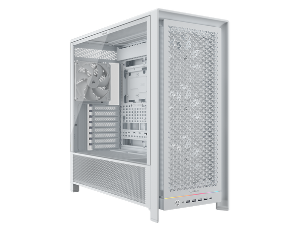 CORSAIR FRAME 5000D RS Modular Mid-Tower PC Case, White