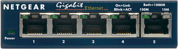 NETGEAR GS105,5-Port Gigabit Ethernet Switch- 5 years Warranty