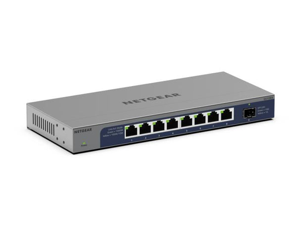 NETGEAR 8-port Gigabit Unmanaged Switch with 1 dedicated 10G SFP+ Port, ProSAFE Lifetime Warranty