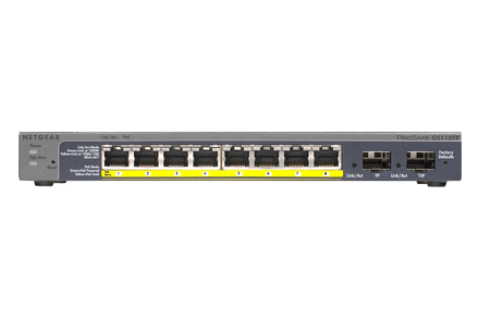 NETGEAR 8-port Gigabit Smart Managed Pro Switch with Cloud Management, ProSAFE Lifetime Warranty