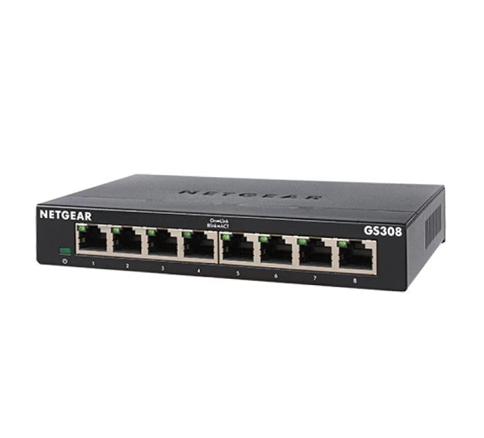 NETGEAR SOHO 8-port Gigabit Unmanaged Switch (GS308)