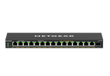 NETGEAR 16 Port PoE Gigabit Ethernet Plus Switch (GS316EP) - with 16 x PoE+ @ 180W, Desktop/Wall Mount