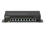 NETGEAR M4250-9G1F-PoE+ Desktop Managed Switch 8x1G PoE+ 110W 1x1G and 1xSFP AV Line (GSM4210PD)