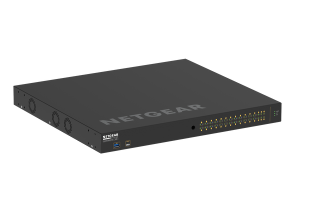NETGEAR AV Line M4250-26G4XF-PoE+ 24x1G  PoE+ 480W 2x1G and 4xSFP+ Managed Switch (GSM4230PX)
