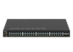 NETGEAR M4350-48G4XF 52-port Layer 3 Stackable Fully Managed Switch with 48 x 1G POE+ & 4 x 10GBASE-X SFP+, ProSAFE Lifetime Warranty (GSM4352)*NEW
