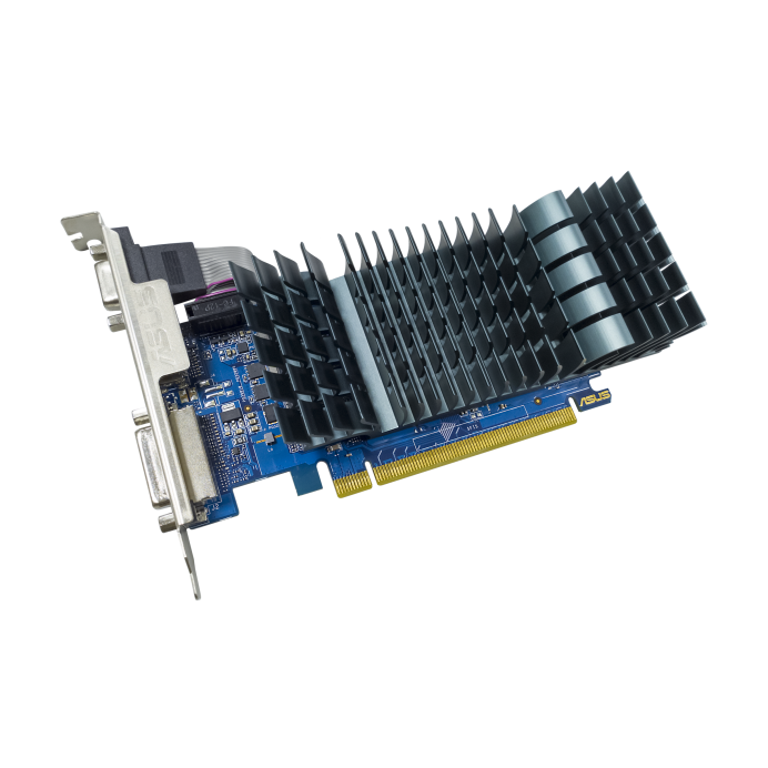 ASUS NVidia GeForce GT710-SL-2GD5-BRK-EVO 2GB GDDR5 EVO low-profile graphics card for silent HTPC Builds GT710-SL-2GD5-BRK-EVO