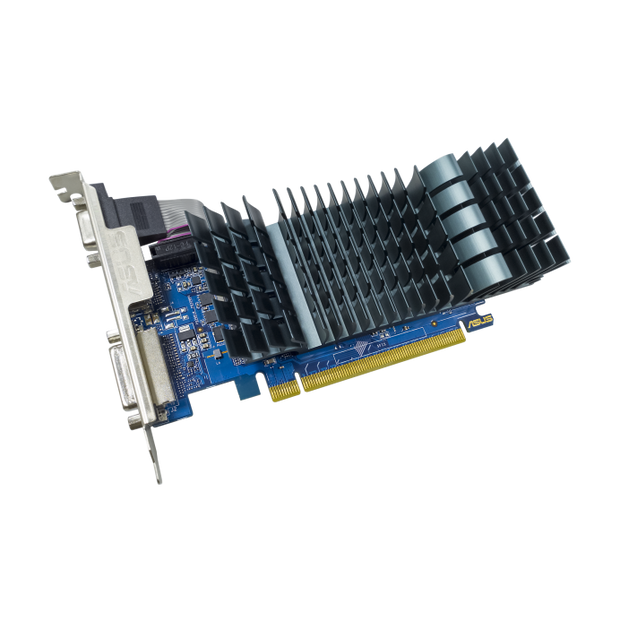ASUS NVidia GeForce GT710-SL-2GD5-BRK-EVO 2GB GDDR5 EVO low-profile graphics card for silent HTPC Builds GT710-SL-2GD5-BRK-EVO