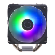 Hyper 212 Spectrum V3, 1x 120mm ARGB Fan, Compact 152mm Height Designed, 4 Heat Pipes with Silver Nickel Plated Finish, Natively LGA1700/AM5 Support
