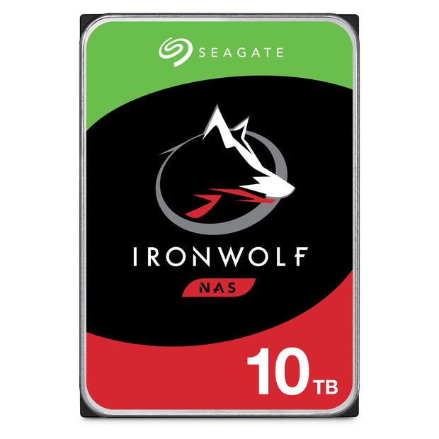 IronWolf, NAS, 3.5" HDD, 10TB, SATA 6Gb/s, 7200RPM, 256MB Cache, 3 Years Warranty or 1M Hours MTBF